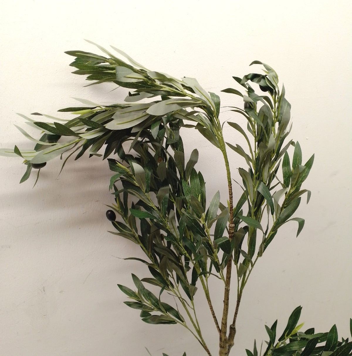 Alupssuc künstlicher Olivenbaum künstliche Pflanzen 150cm Deko Wohnzimmer