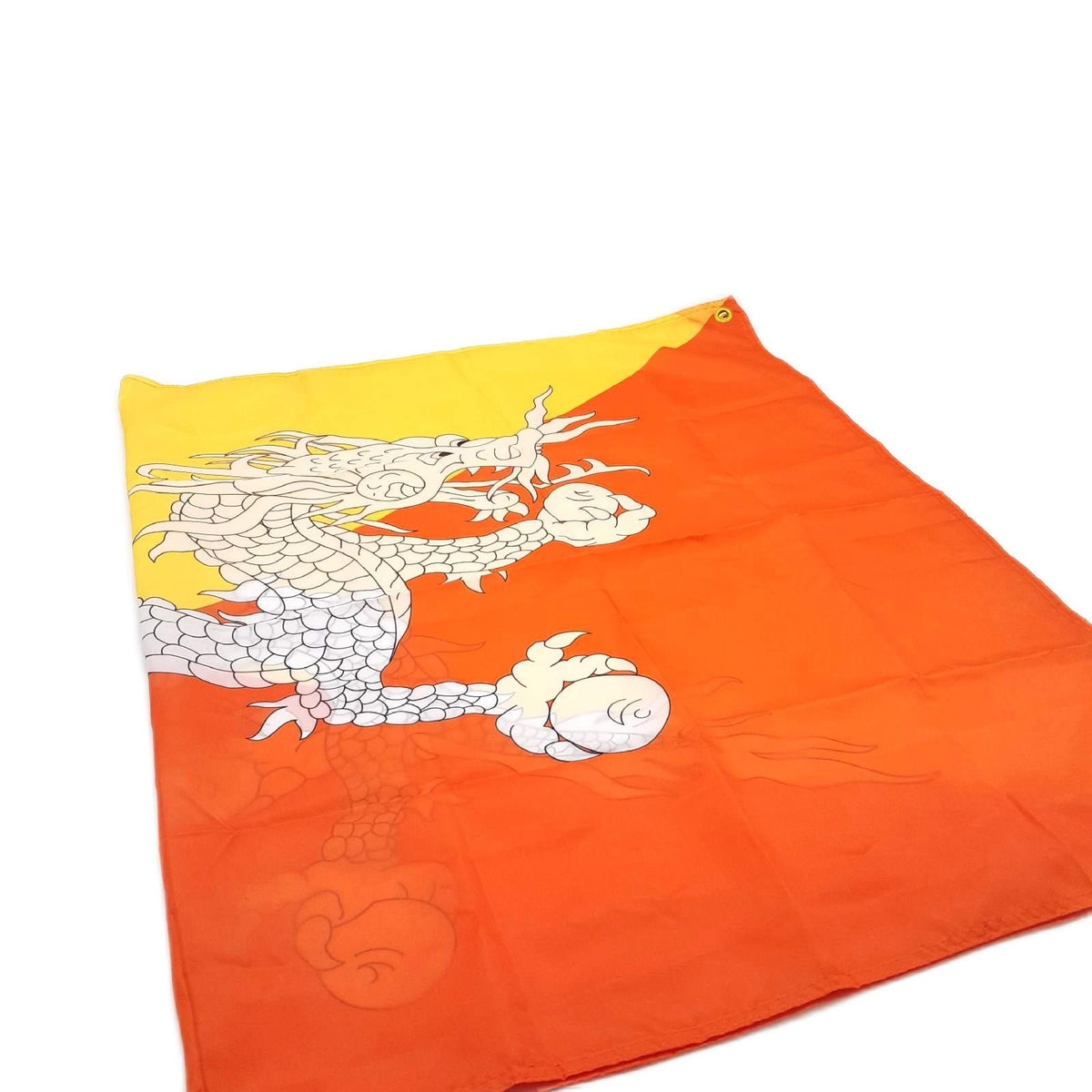 AZ Flag Flagge Bhutan 150x90 cm Polyester leicht 4 Ösen Königreich Bhutan