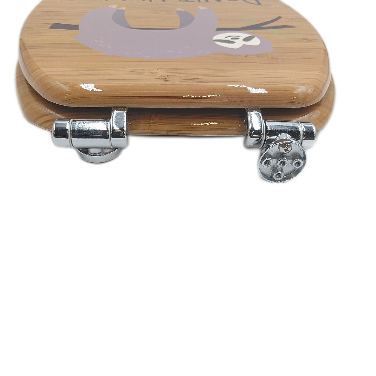 SCHÜTTE NO HURRY WC Sitz aus Holz mit Absenkautomatik Klodeckel hochwertig