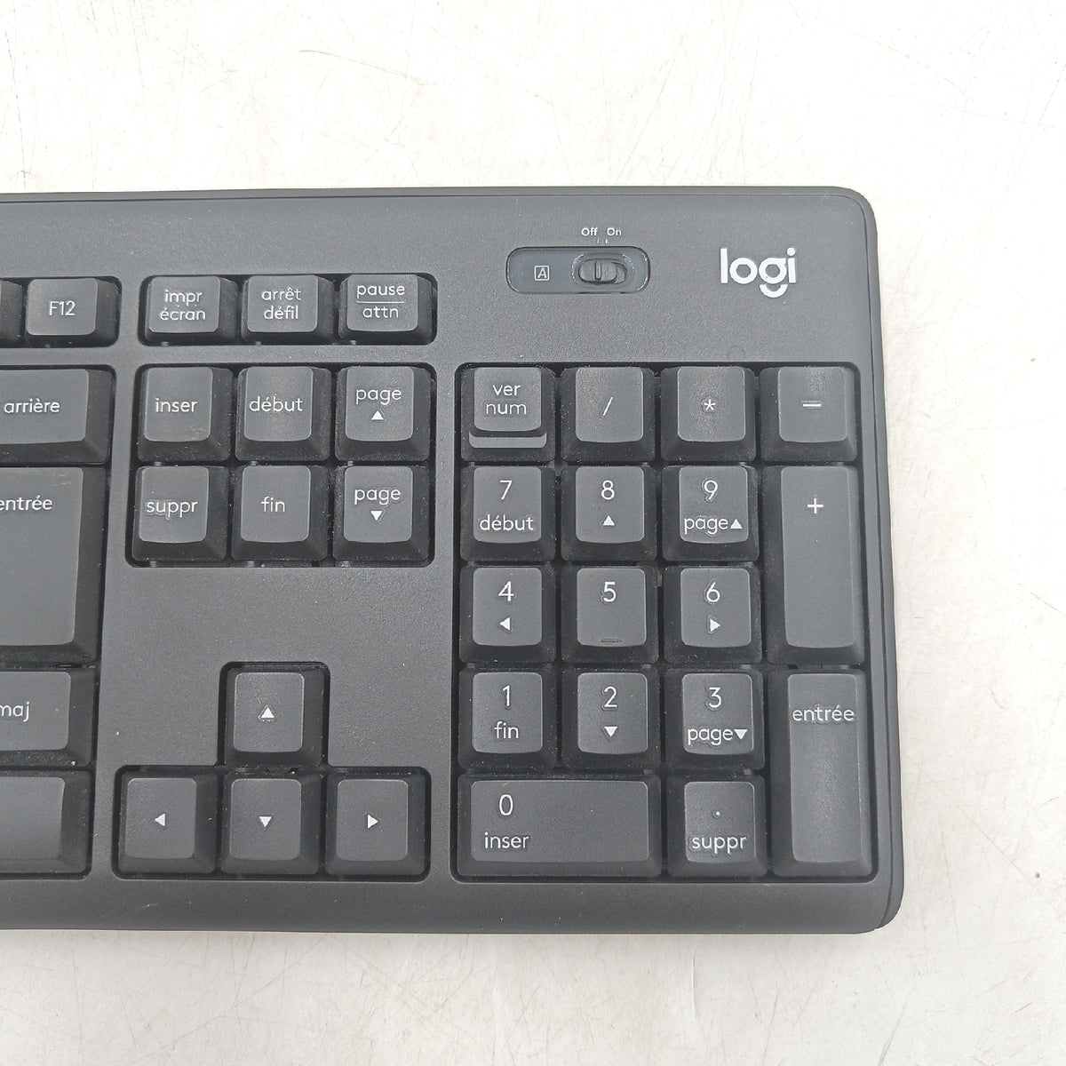 Logitech MK295 kabelloses Tastatur Maus Set SilentTouch fehlt Dongle