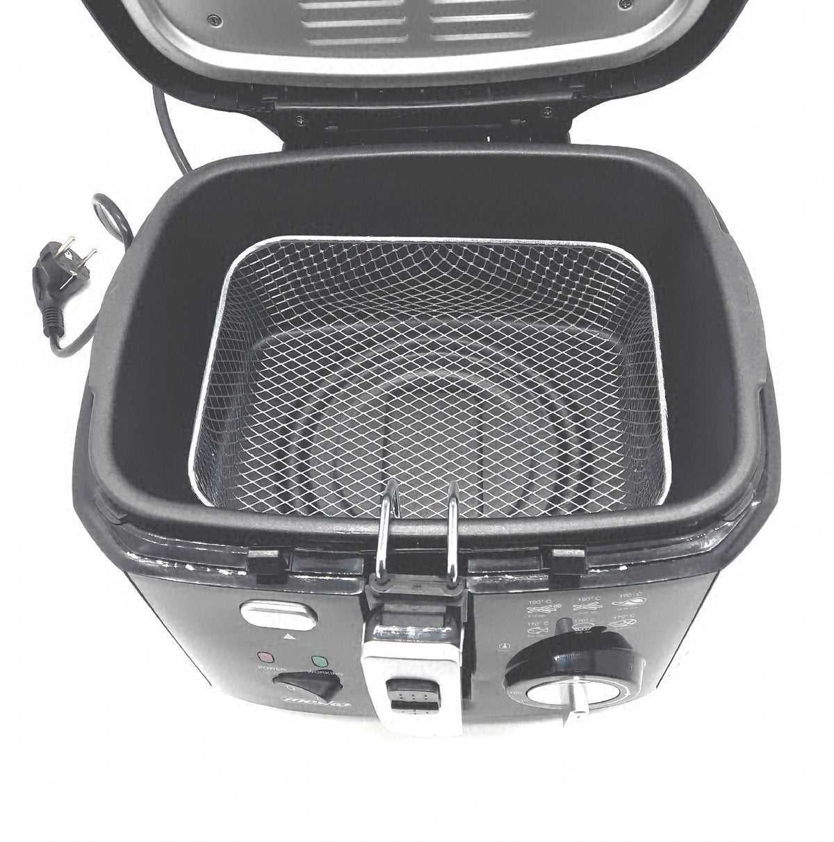 Mesko MS4908 Friteuse Elektrisch 25 Liter Volumen Regelbares Thermostat