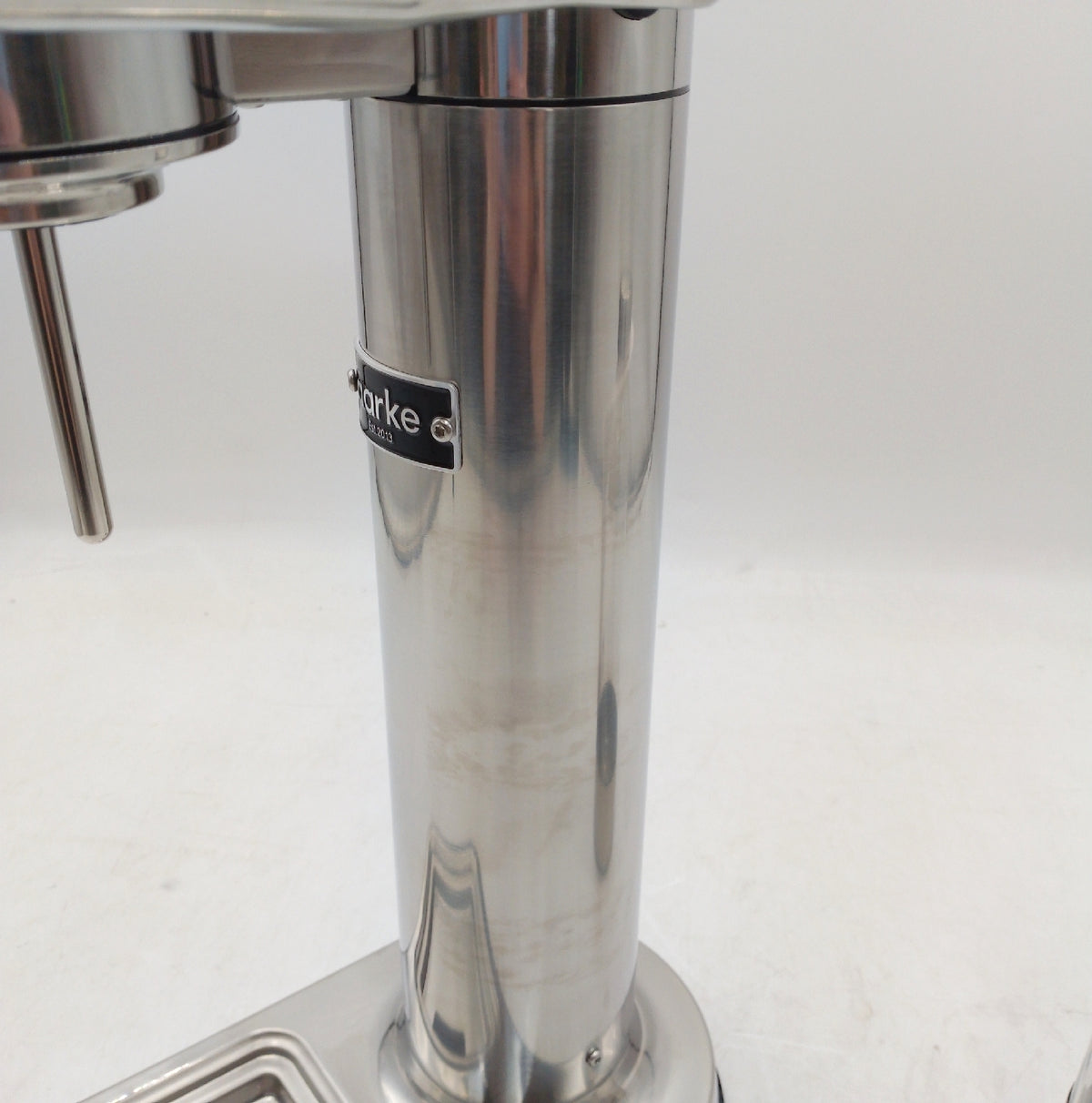 Aarke Carbonator 3 Wassersprudler Edelstahlgehause sichtbare Flecken fehlt Abt