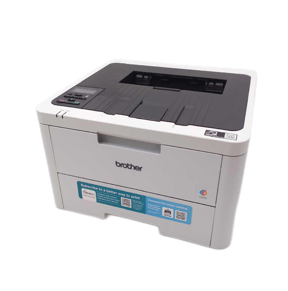 Brother HL L3220CWE Eco Pro kompakter Farb LED Drucker Toner 90 Prozent gedruckte Seiten 80