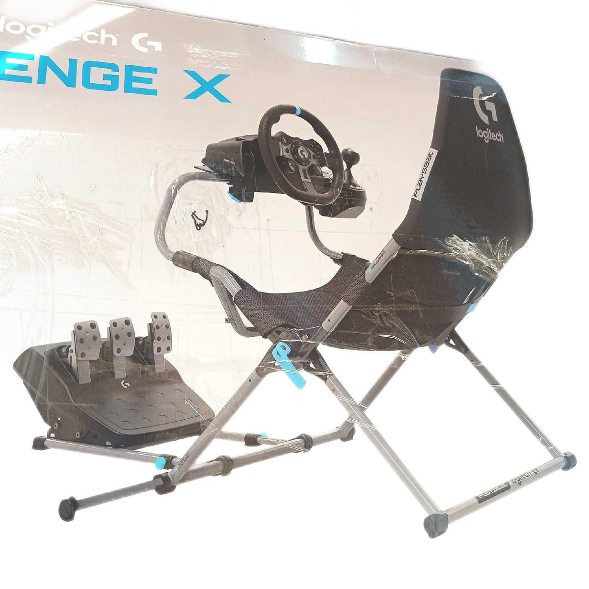 Playseat Rennsitze Gaming Zubehör Challenge X Edition Logitech G Controller Zubehör für Gaming Enthusiasten