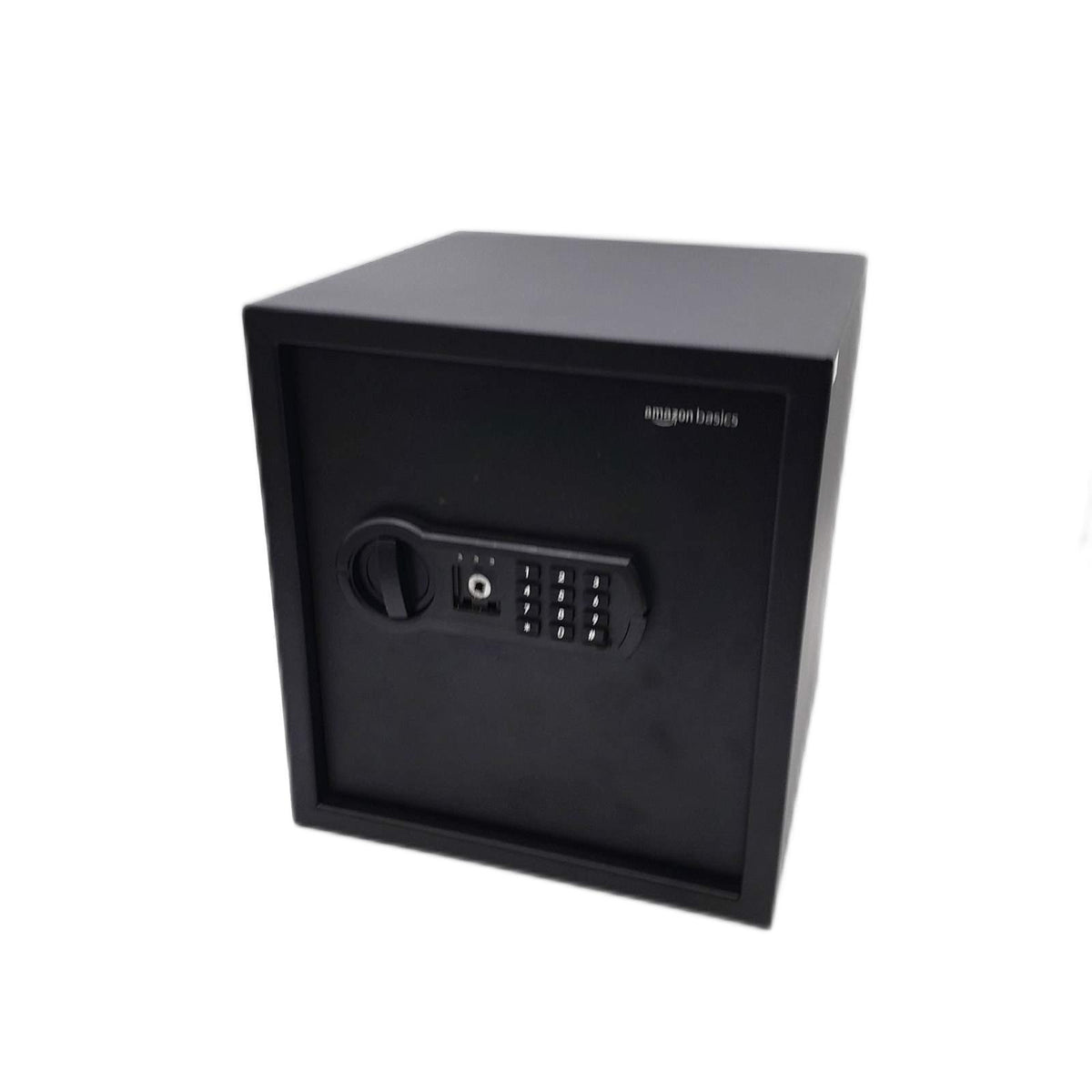 Amazon Basics Elektronischer Tresor aus Stahl Tresorschloss aufgebohrt