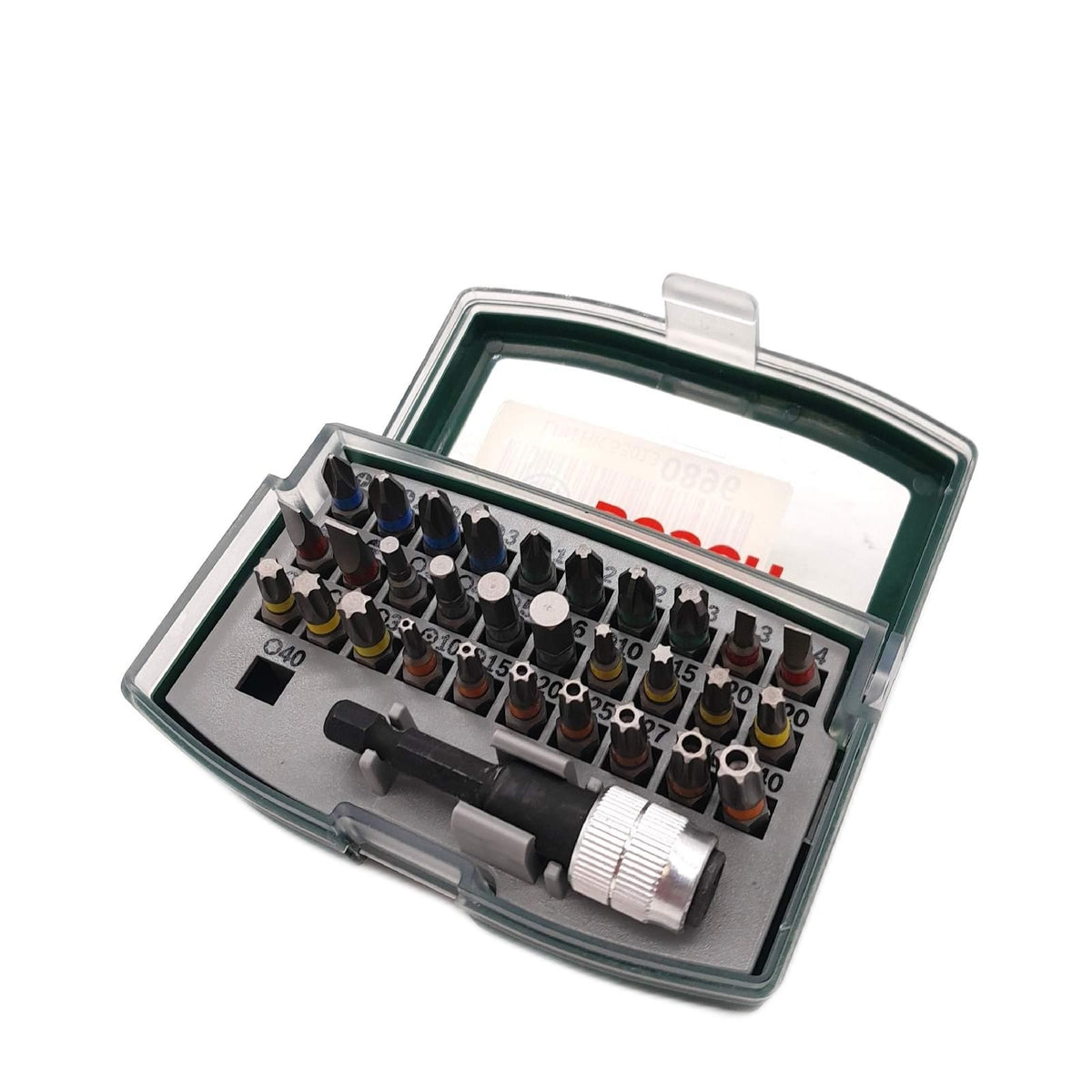 Bosch Accessories 32 teiliges Schraubendreher Bit Set Farbcodiert unvollständig