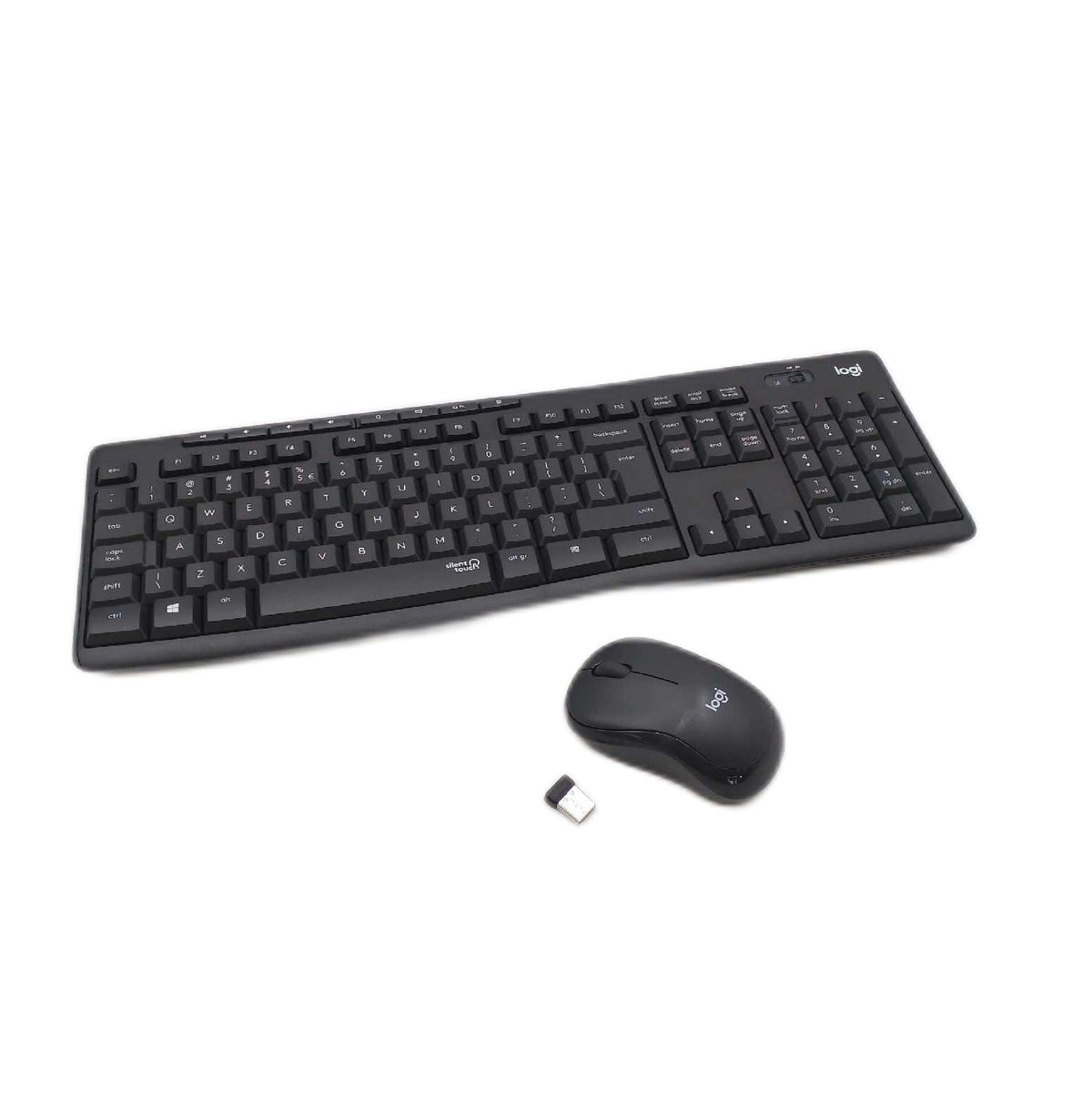Logitech MK295 kabellose Tastatur Maus Kit American QWERTY Dongle fehlt