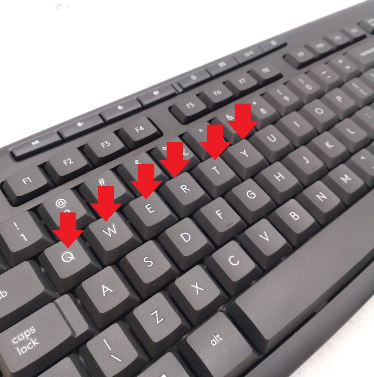 Logitech MK295 kabellose Tastatur Maus Kit American QWERTY Dongle fehlt