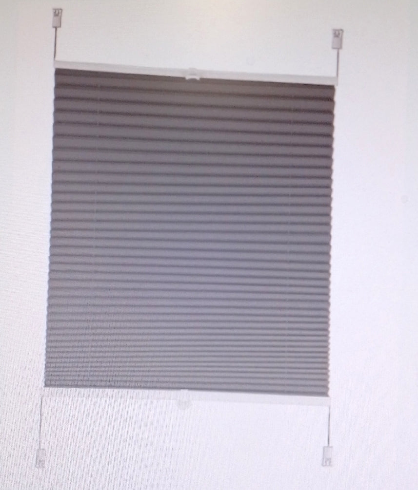 Sekey Plissee Verdunkelung Jalousie 115 cm Fenster Klemmfix einfach