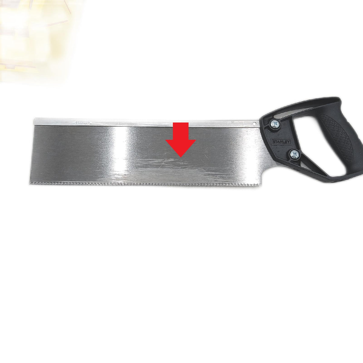 Stanley 1 19 800 ABS Rahmenschneider und Rückensäge 350 x 143 mm Handsäge gebraucht