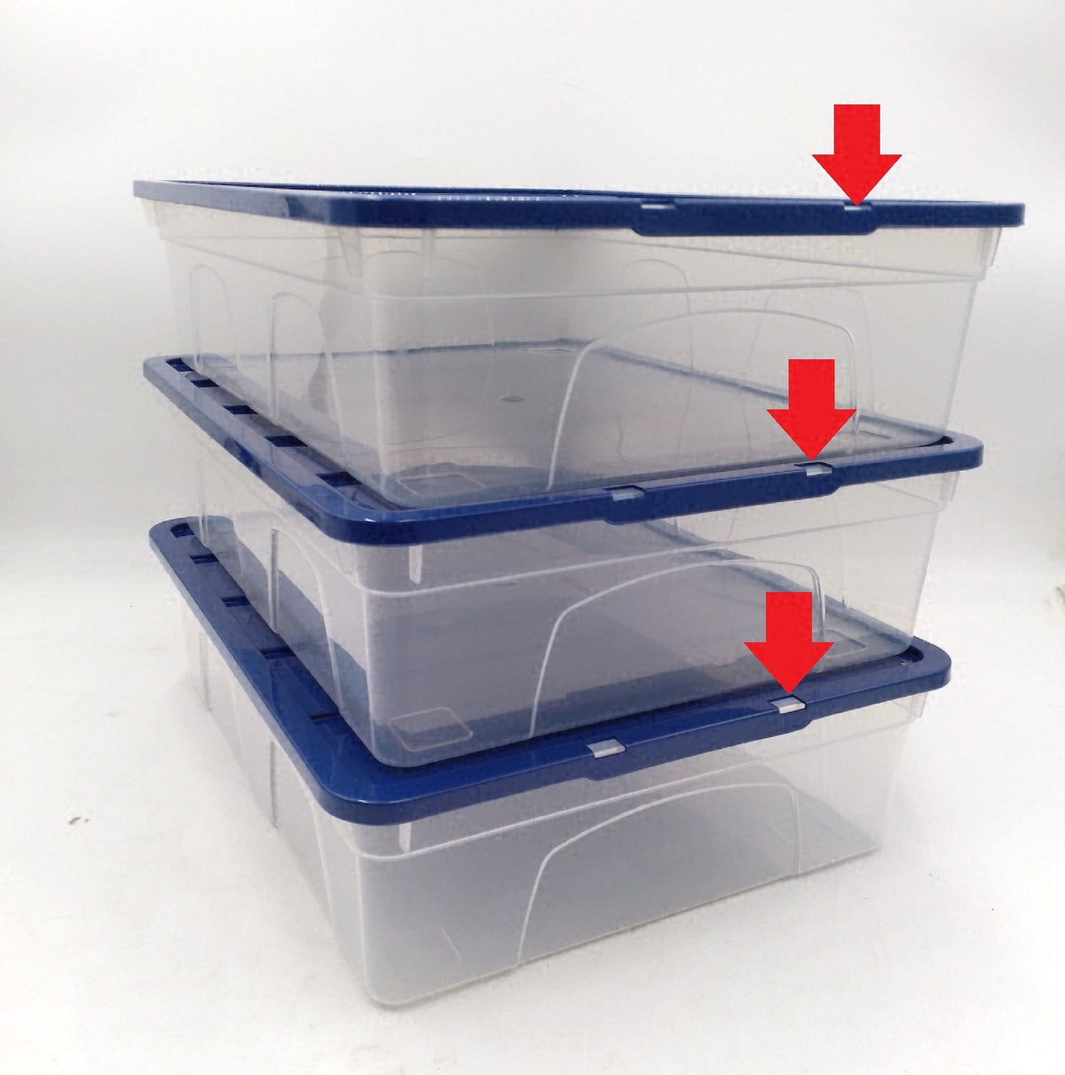 Bankers Box 12L Kunststoff Aufbewahrungsbox 3er Pack BPA frei ohne Deck