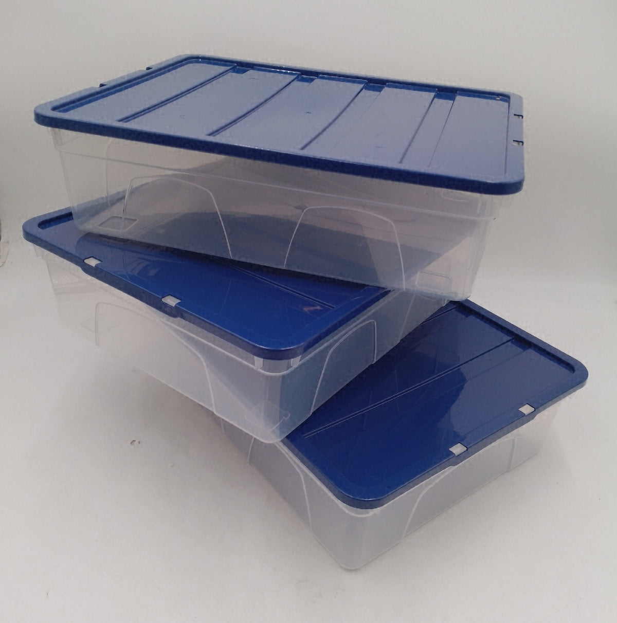 Bankers Box 12L Kunststoff Aufbewahrungsbox 3er Pack BPA frei ohne Deck