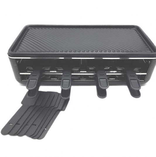 Severin Raclette Grill für 8 Personen großer Raclette Grill mit antihaftbeschichtung