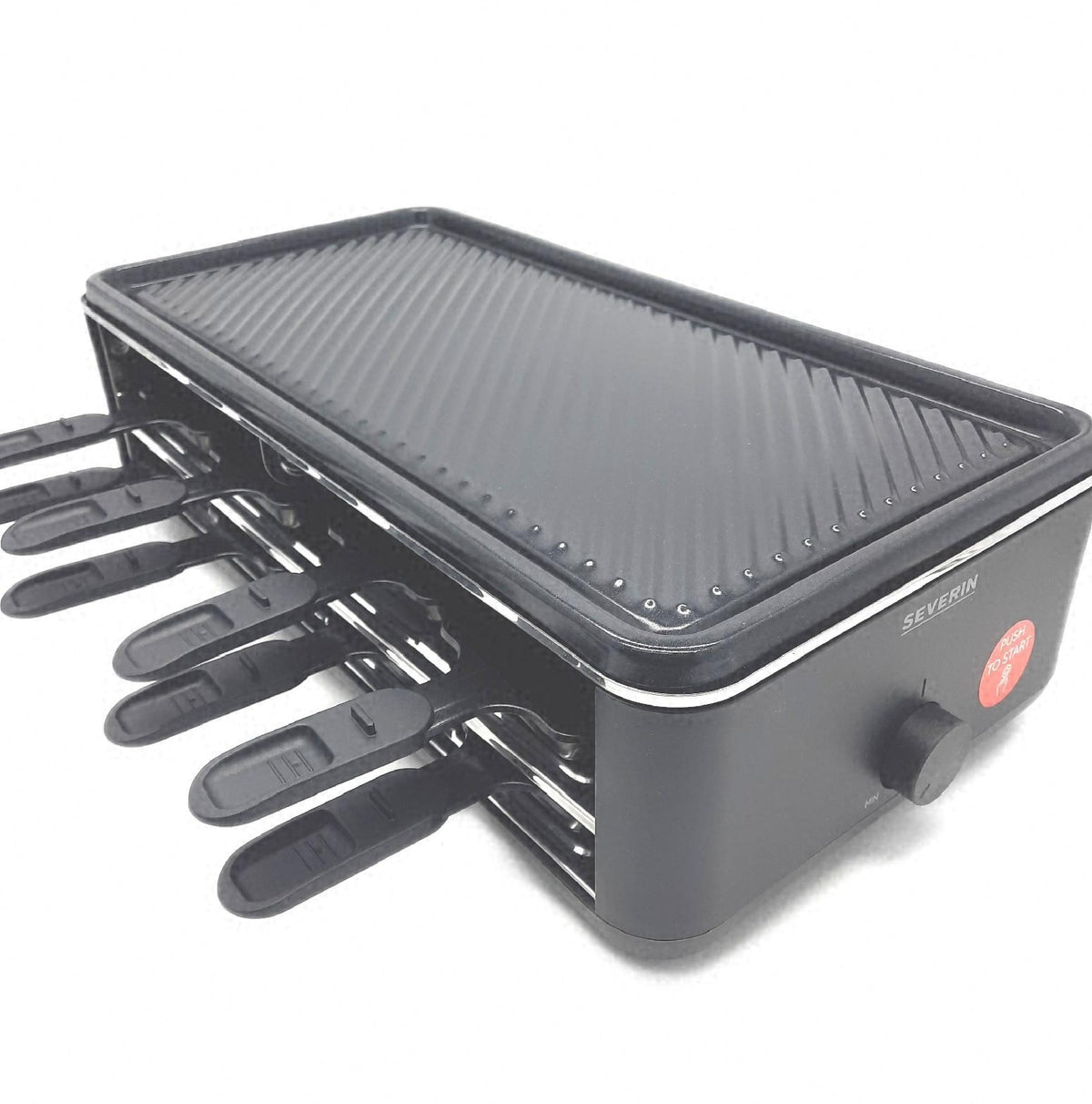Severin Raclette Grill für 8 Personen großer Raclette Grill mit antihaftbeschichtung