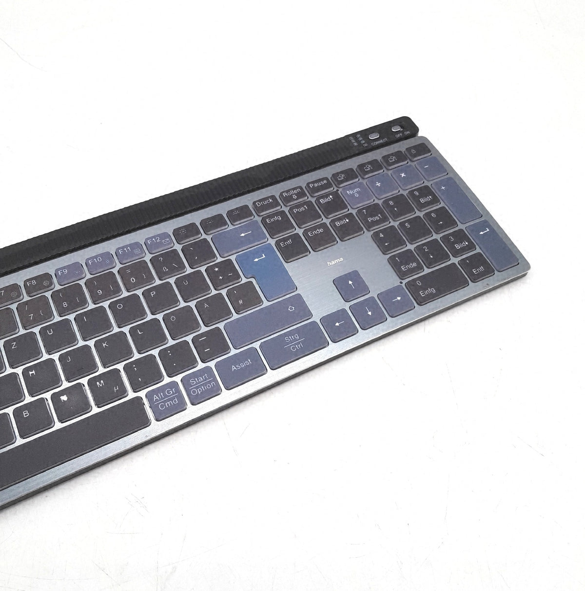 Hama turMausSet kabellos MultiDevice Tastatur und Maus 1 Funk 2 Bluetooth Tasten abgenutzt