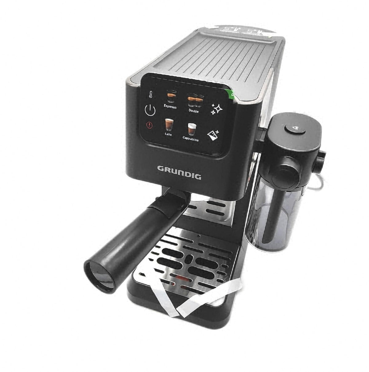 GRUNDIG KSM 5330 Siebträgermaschine integriertem Milchbehälter 1628 W Leistung