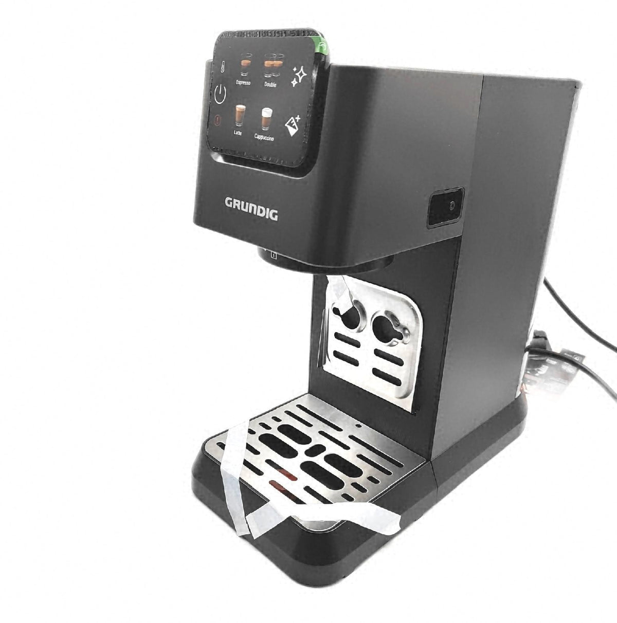 GRUNDIG KSM 5330 Siebträgermaschine integriertem Milchbehälter 1628 W Leistung