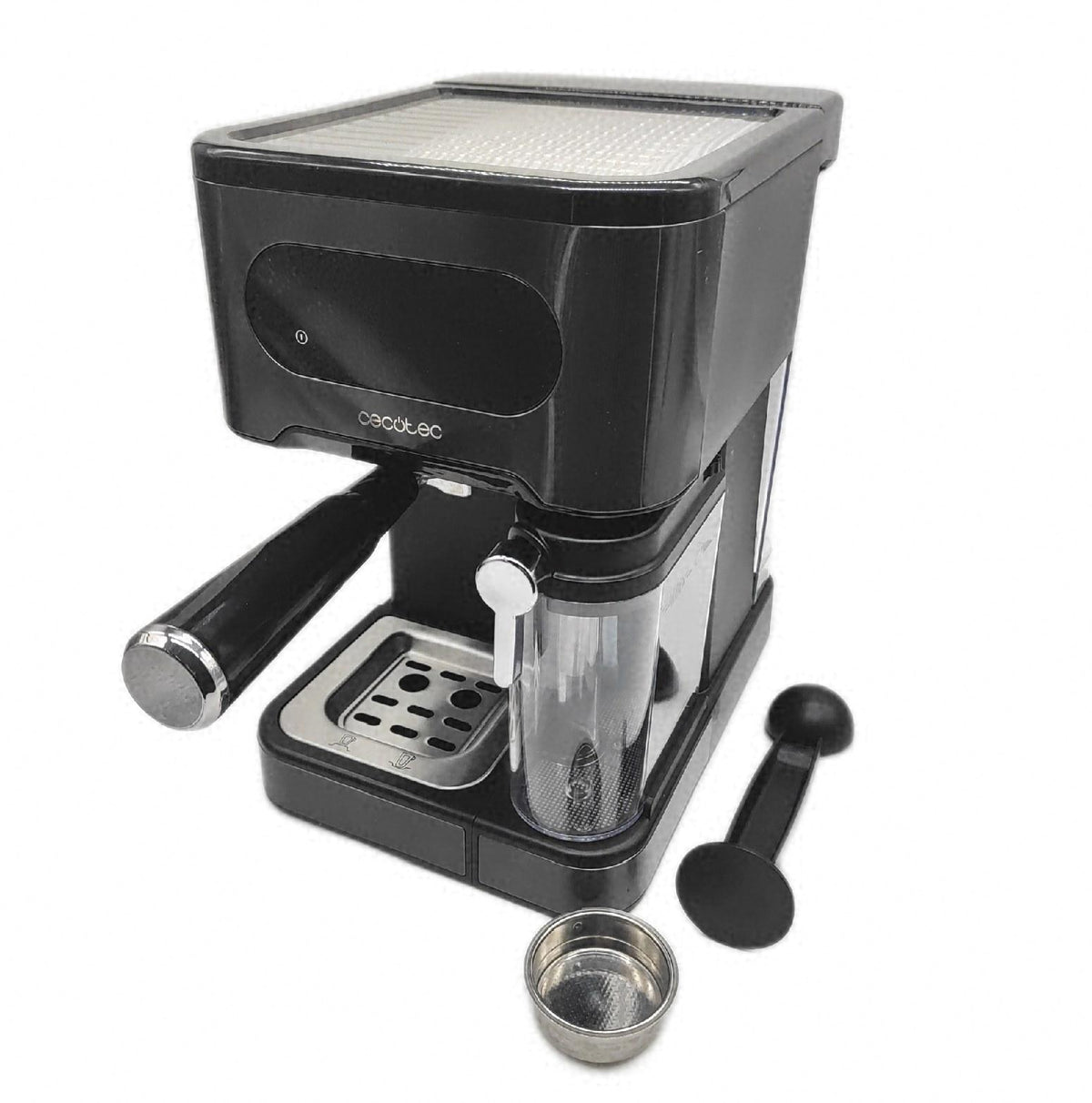 Cecotec Cafetera Express Power Espresso 20 ColdBrew Latte. 1350W 20Bares Hot