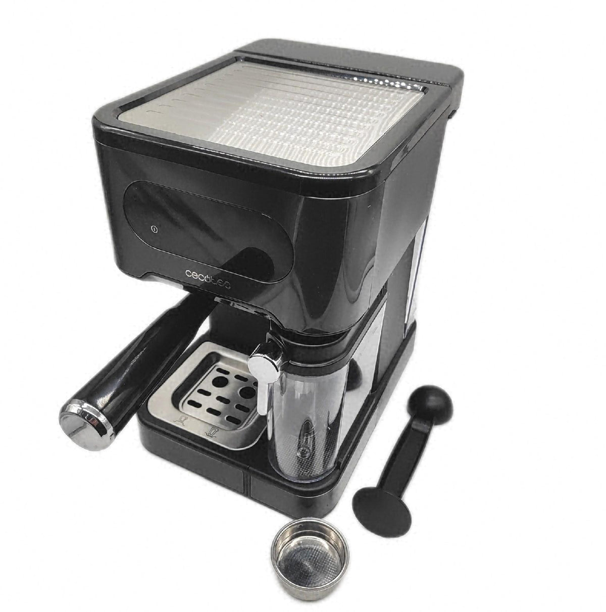 Cecotec Cafetera Express Power Espresso 20 ColdBrew Latte. 1350W 20Bares Hot