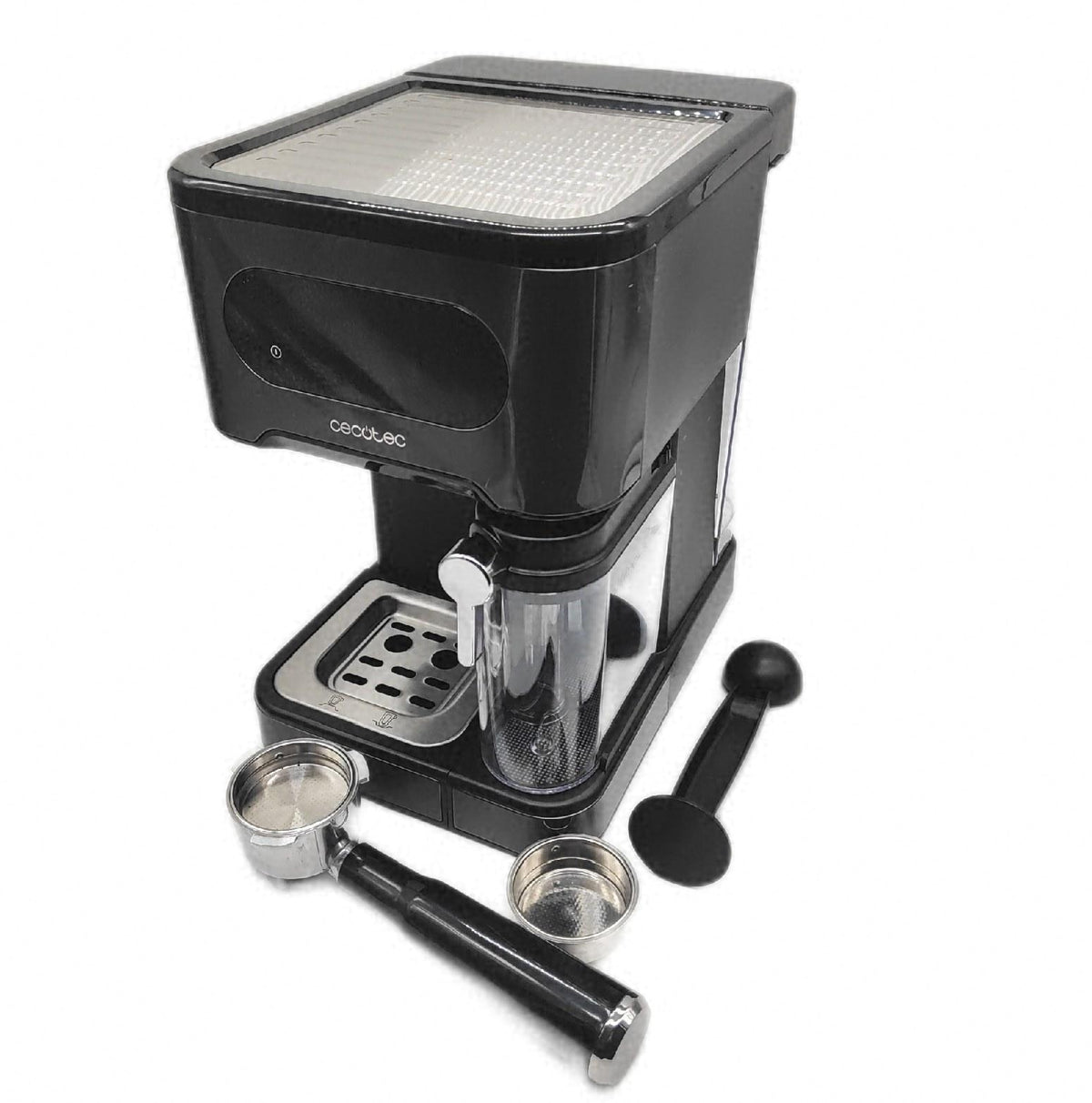 Cecotec Cafetera Express Power Espresso 20 ColdBrew Latte. 1350W 20Bares Hot
