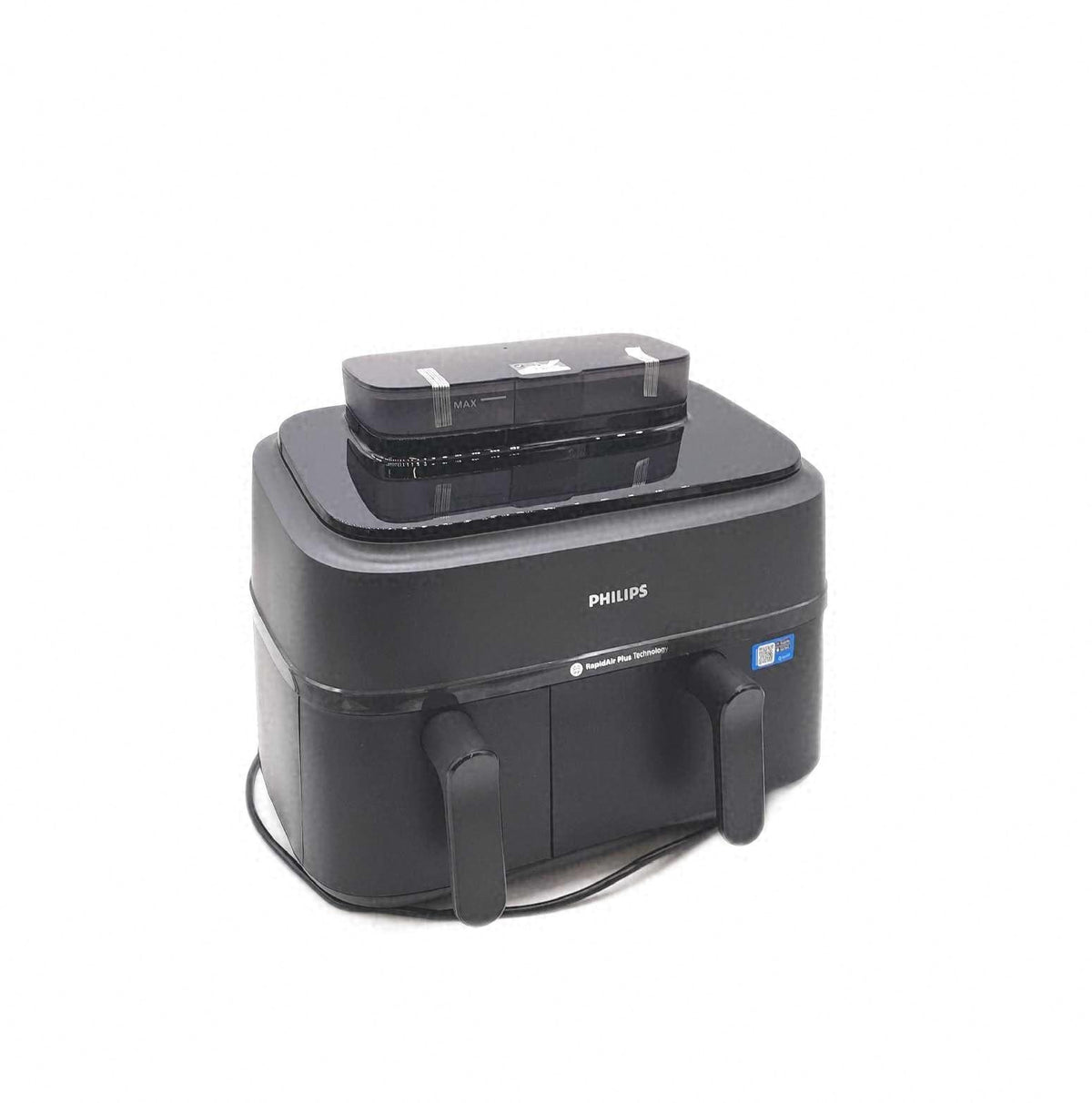 Philips Airfryer 5000 Series mit Doppelter Mand Met Stoom 9L Gehaeuse Gebrochen Transportschaden