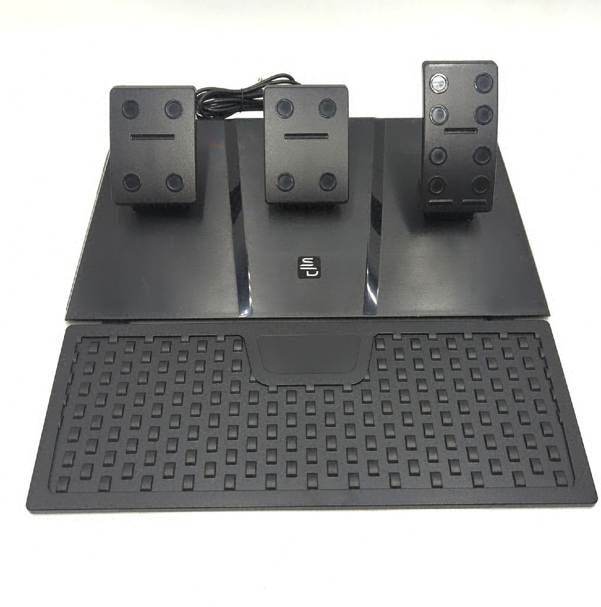 GS650X Rennlenkrad mit manuellem 3 Pedal Schalthebel Zustand Gebrauchsspuren leichte Kratzer