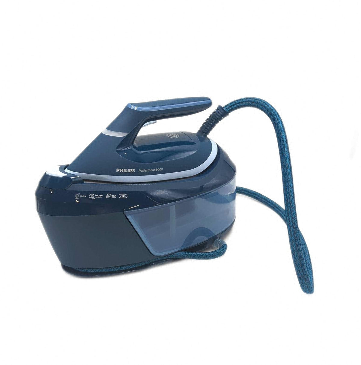 Philips Dampfbügelstation 6000 Serie Blau 2400W Dampfbügeleisen professionelle Bügelhilfe