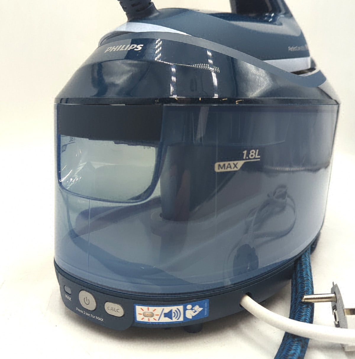 Philips Dampfbügelstation 6000 Serie Blau 2400W Dampfbügeleisen professionelle Bügelhilfe
