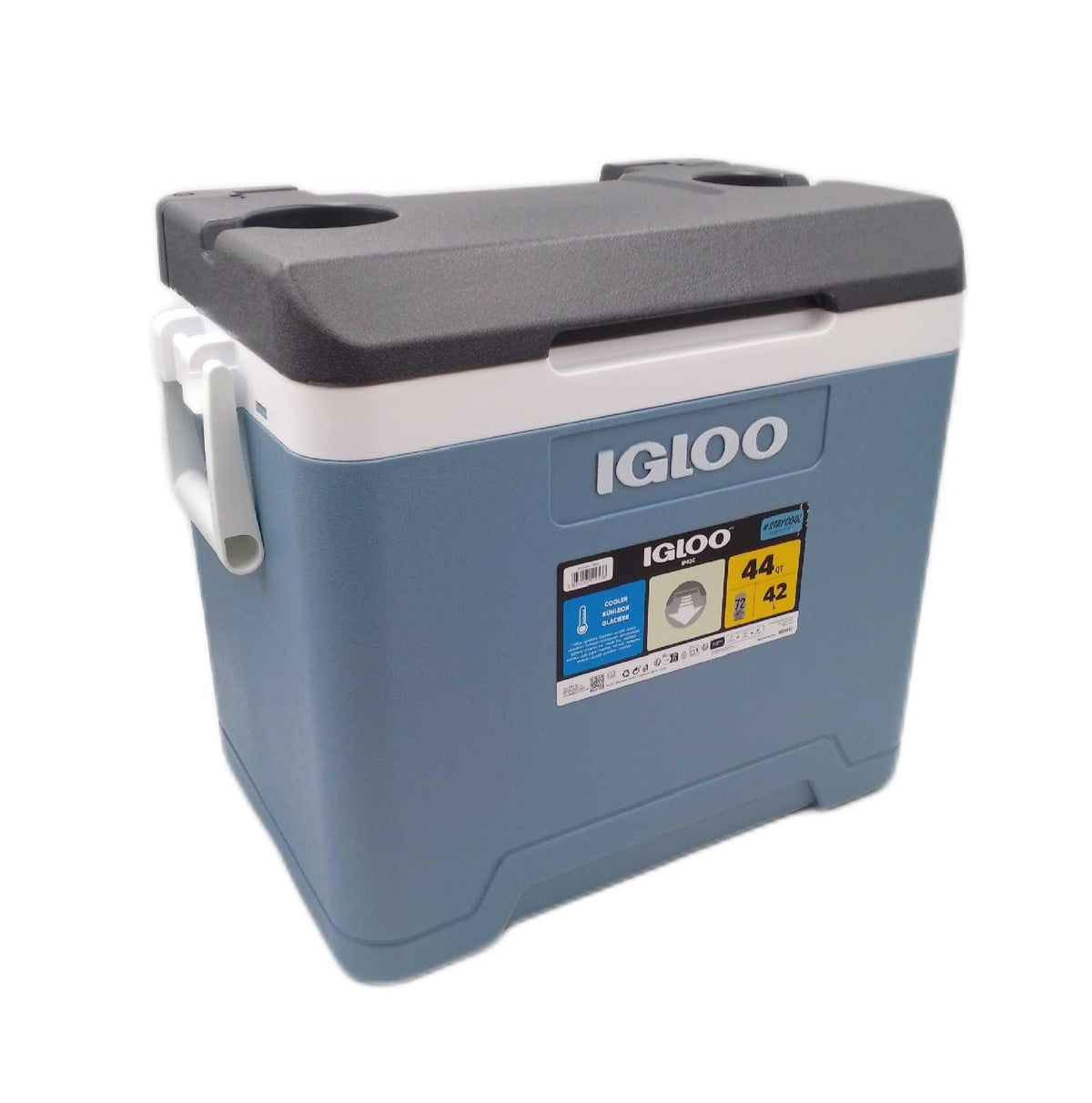 Igloo Kühlbox Camping Thermobox IP42C 42 Liter Eisblau praktische Outdoor Kü