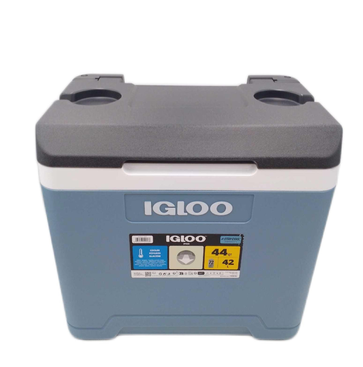 Igloo Kühlbox Camping Thermobox IP42C 42 Liter Eisblau praktische Outdoor Kü