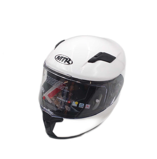 Evo Integralhelm Motorradhelm Gr XS 53 54 cm Weiss Schwarz MTR S 6 Evo