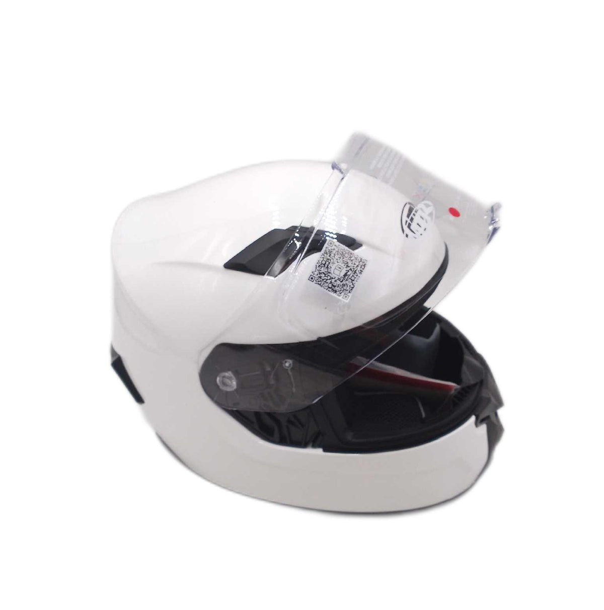 MTR Integralhelm Motorradhelm Helmschutz S 6 Evo XS 53 54 cm Weiß