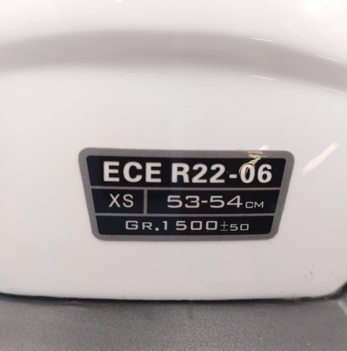 MTR Integralhelm Motorradhelm Helmschutz S 6 Evo XS 53 54 cm Weiß