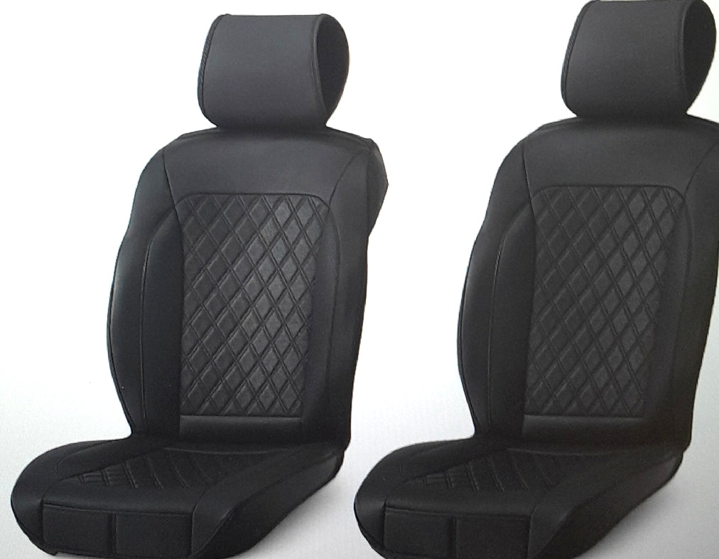 Amazon Basics Vordersitzbezüge aus Atmungsaktivem Kunstleder Seat Automotive
