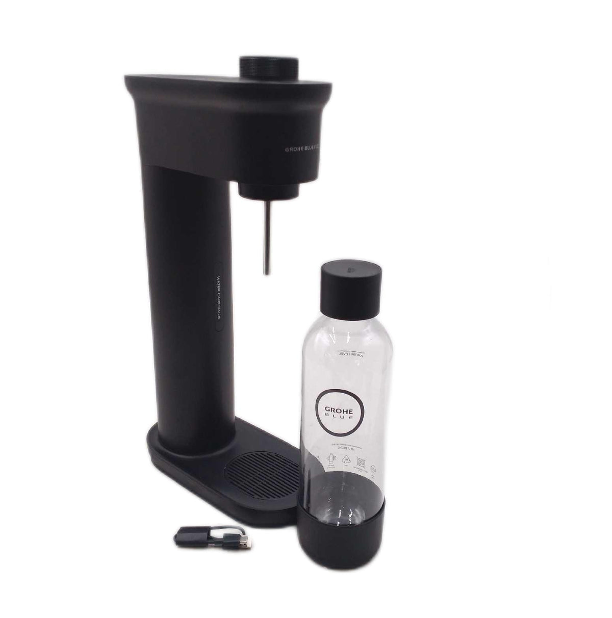 Grohe Wassersprudler Haushalt GROHE Blue Fizz Advanced CO2 Füllstand Anzeige Spr