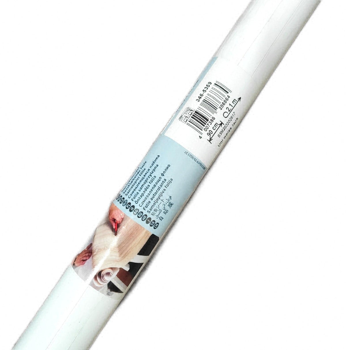 D C Fix f3465359 -, " Vinyl-Klebefolie Weiß 210 x 90 cm Zubehör & (22,56)
