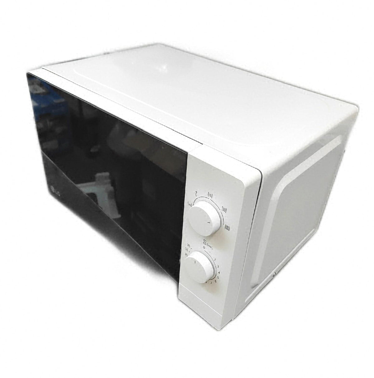 LG MS2082H Solo Mikrowelle 20 L 700 W eleganter Vollglastür Bi Cooking Programm