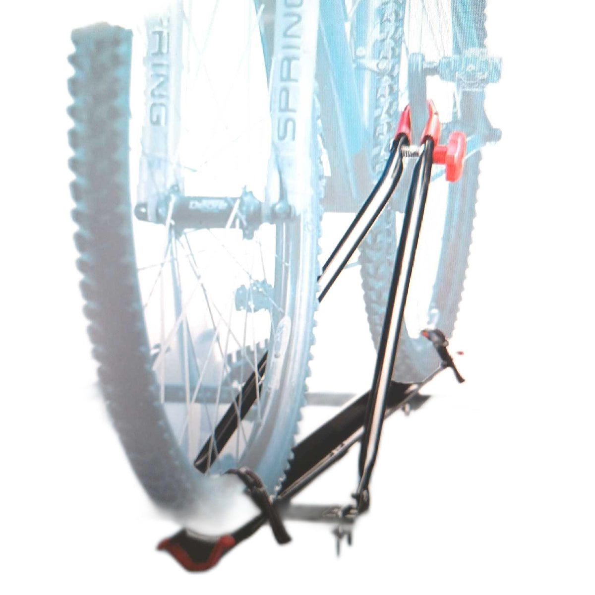 Einraddach Autotraeger 1 Fahrradstahl Schwarz nur 1 Dachgepaeck