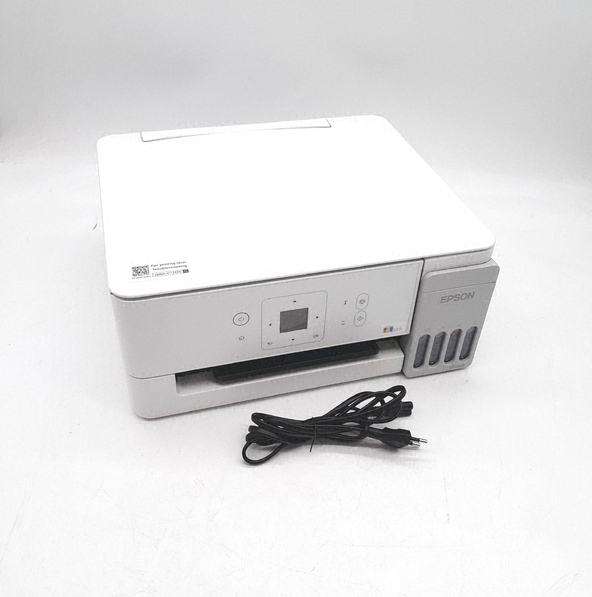 Epson EcoTank ET 2926 Multifunktionsdrucker Wi Fi A4 Drucken Kopieren Für vielbeschäftigte Haushalte