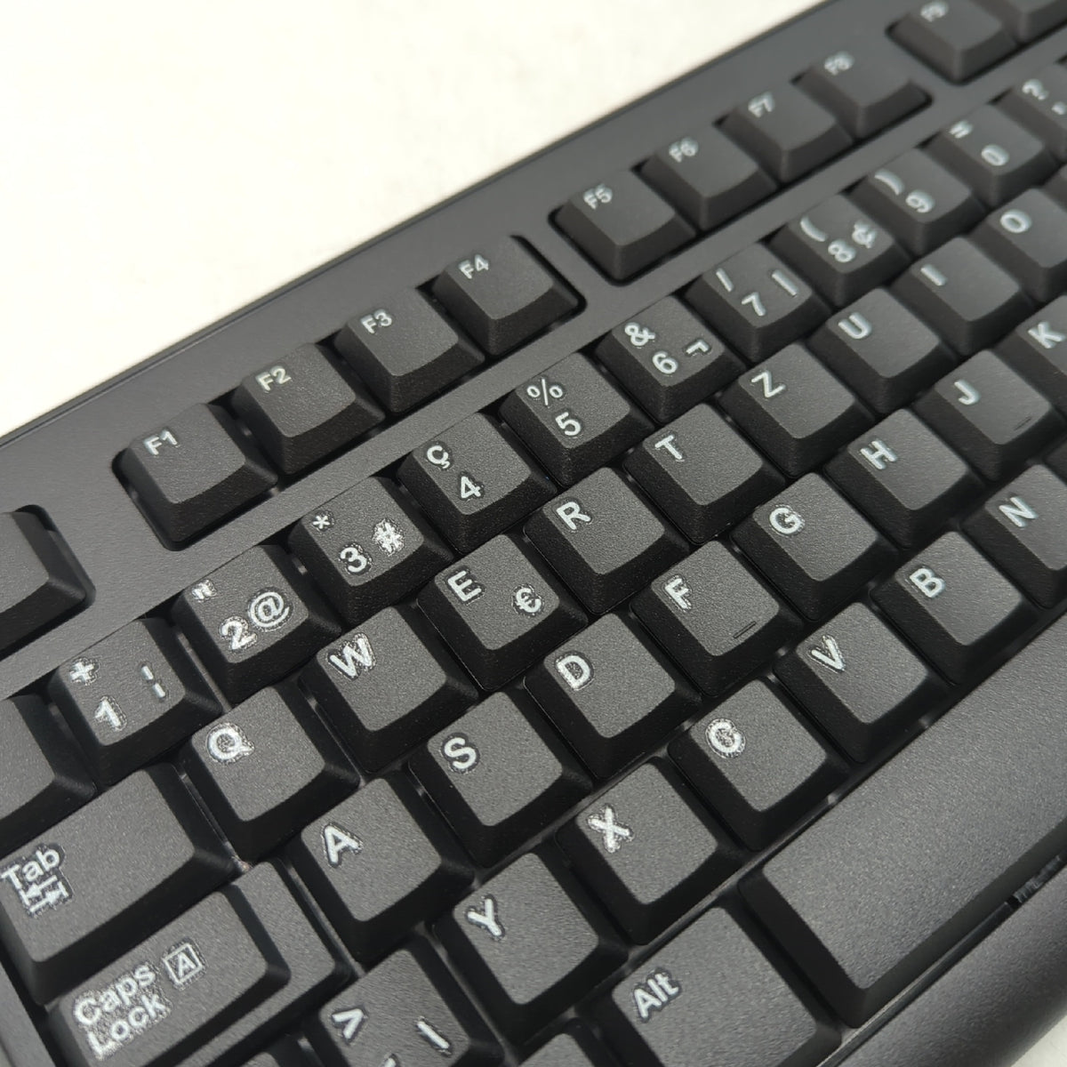 Logitech K120 kabelgebundene Business Tastatur USB Anschluss fuer Windows Linux PC