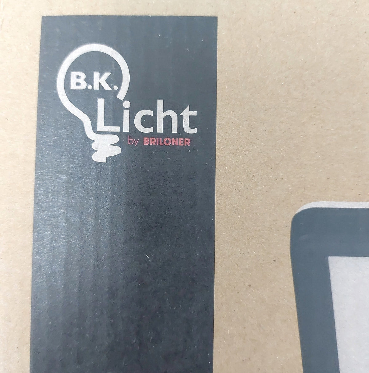 BKLicht LED Deckenlampe flach indirektes Licht neutralweiß IP44 Panel Wohnzimmerlampe