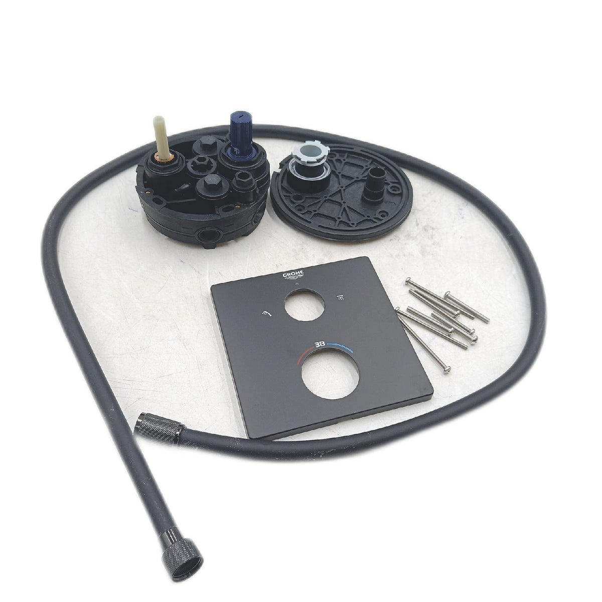 GROHE Duschsystem Bad Armaturen Precision 250 Regendusche Thermostat Kopfbrause