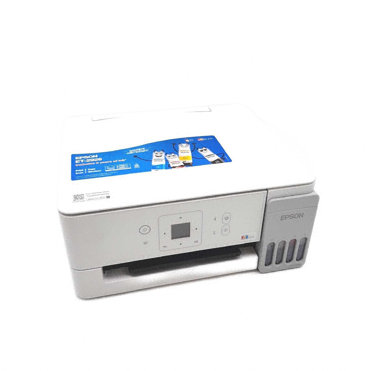 Epson EcoTank ET 2926 WLAN Multifunktionsdrucker Drucken Kopieren A4 für Haushalte