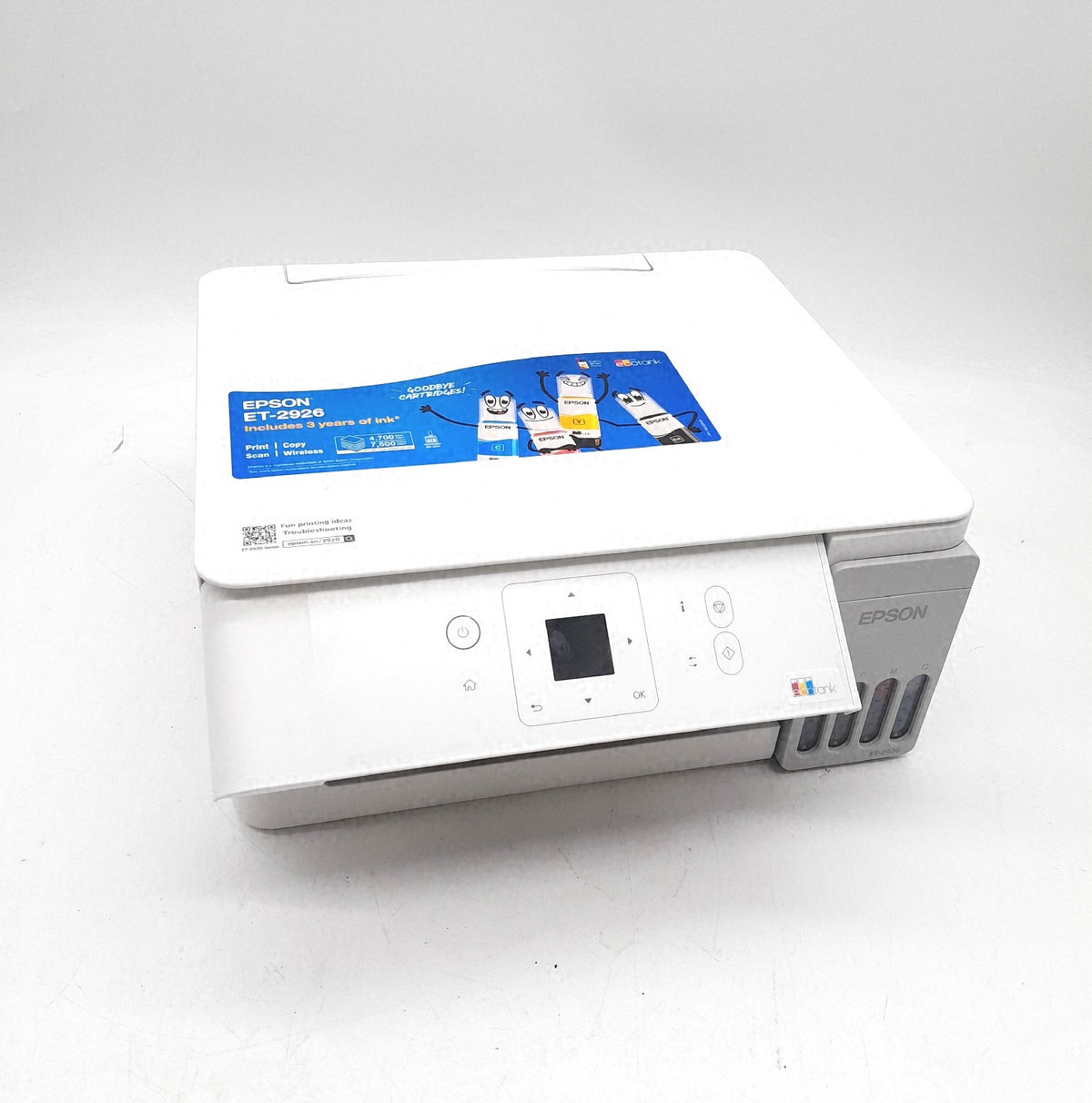 Epson EcoTank ET 2926 WLAN Multifunktionsdrucker Drucken Kopieren A4 für Haushalte