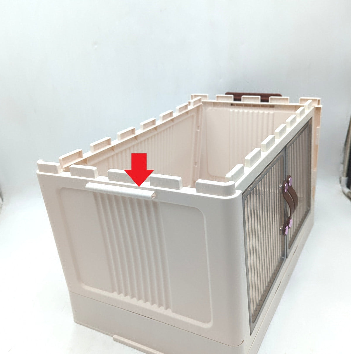 Roqao Faltbare Aufbewahrungsbox mit Deckel 38L 3 Stück