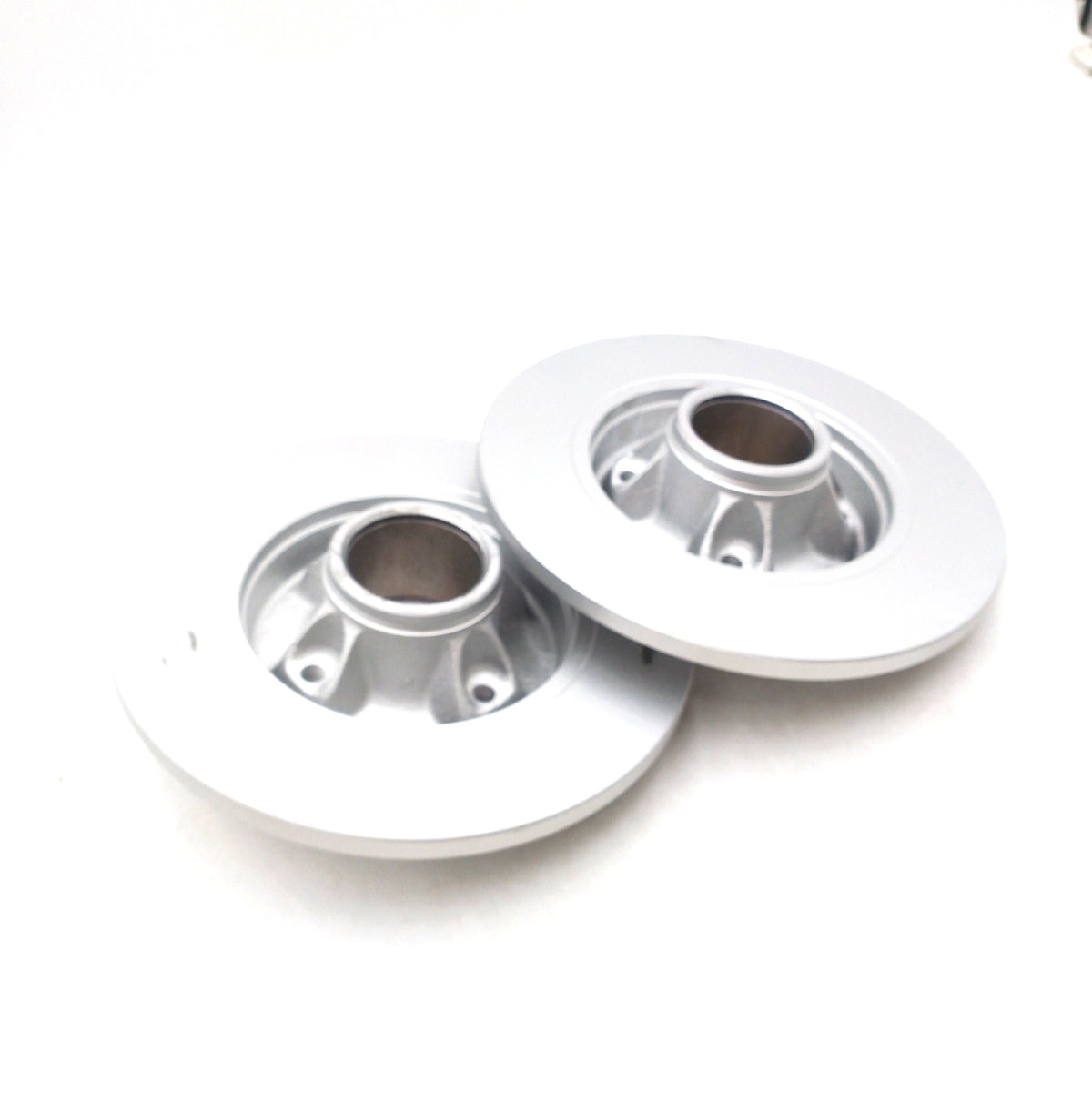 Bosch Bremsscheiben 986479383 Paar Hinten 268mm Voll kompatibel Citroen Berlingo B9