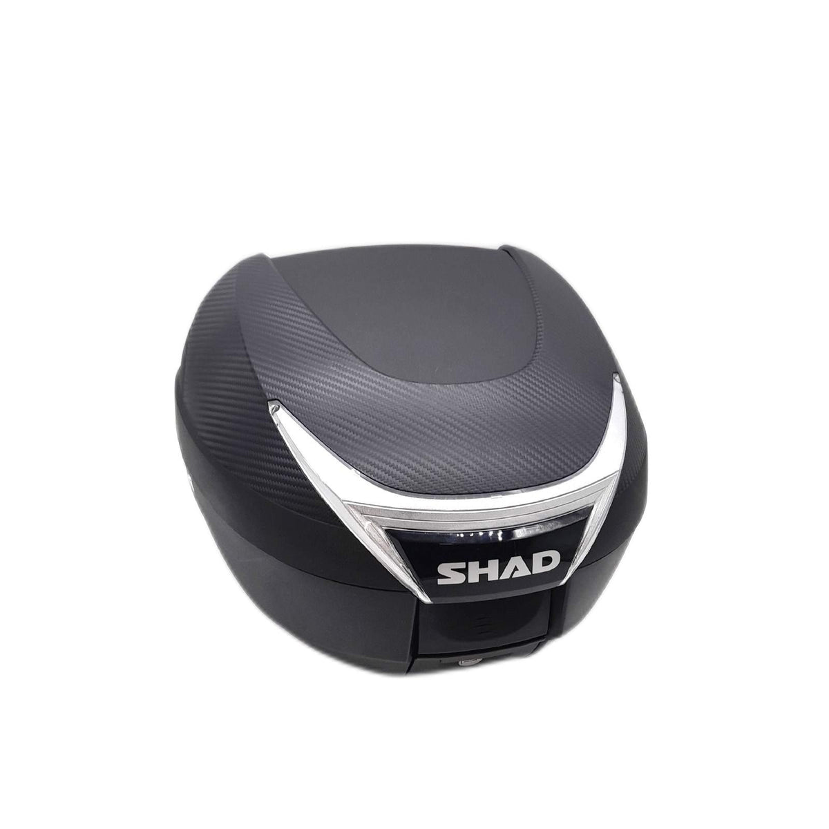 Shad Koffertasche Hinten Motorrad Roller Sh34 Carbon Look Robust und Praktisch