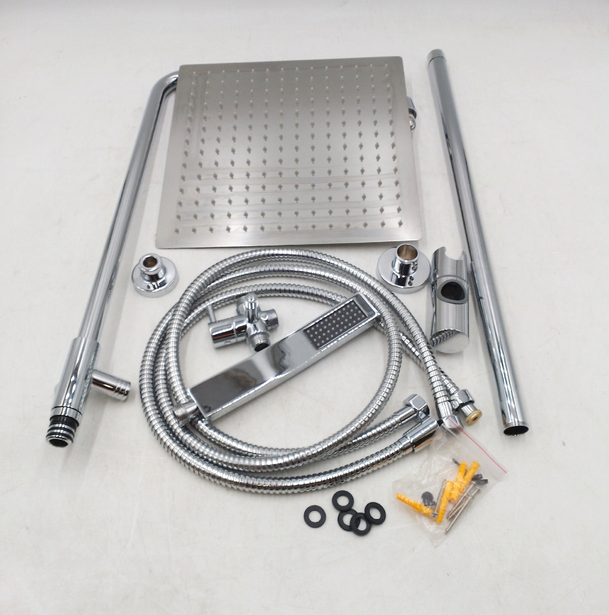 Auralum Duschsystem Regendusche Badarmaturen Edelstahl Duschkopf Modern Design Rainfall