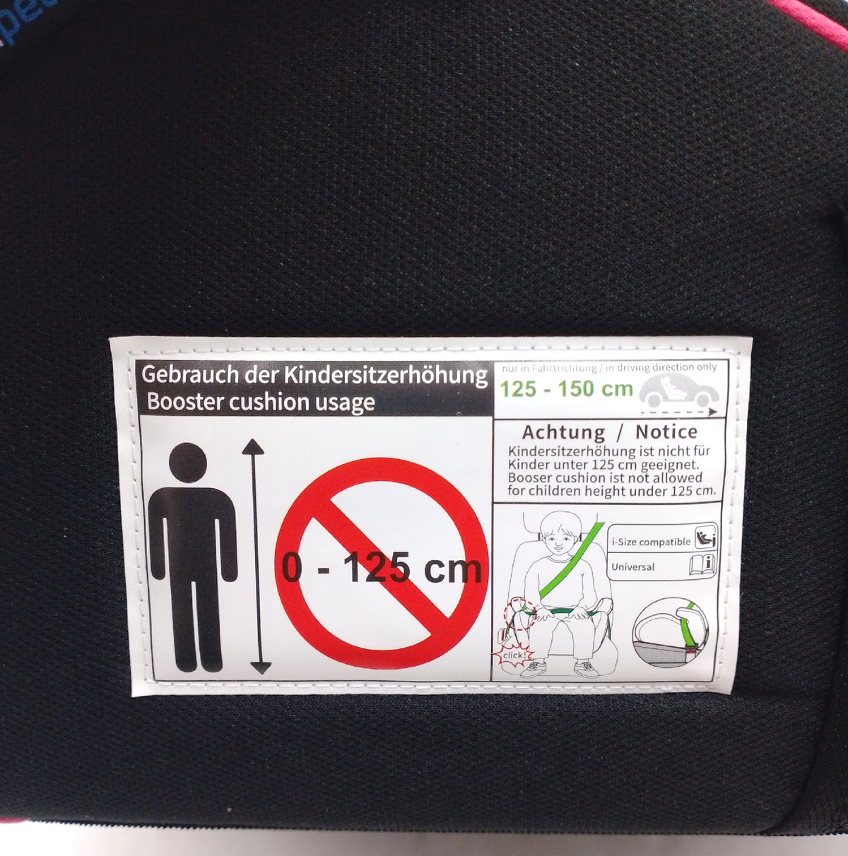 PETEX Kindersitzerhohung Autozubehor Max i Size Norm R129 Sicherheit Sitz Er