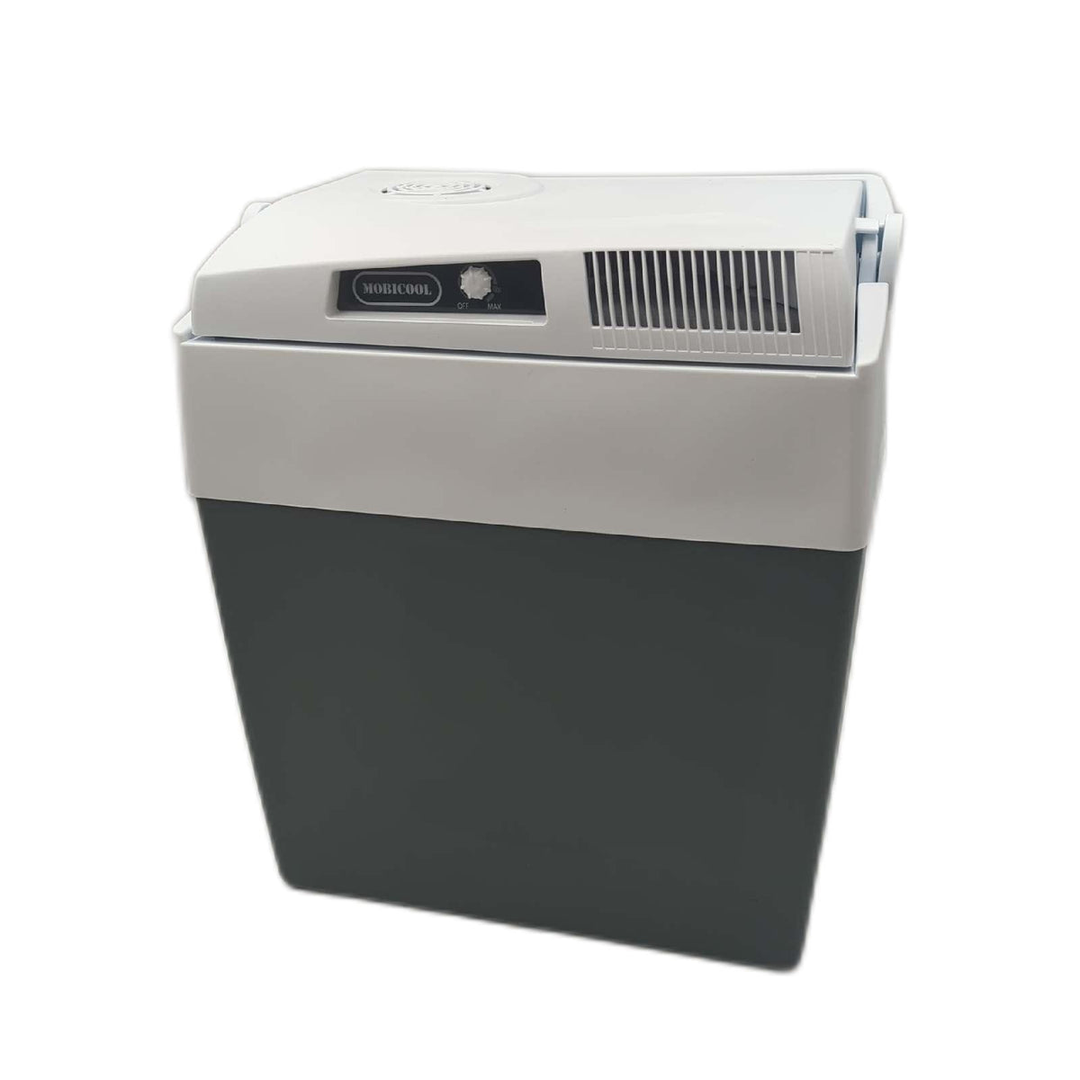 Mobicool elektrische Kühlbox Kühlgeräte ME27 26 Liter Auto Camping Kühlschrank blau